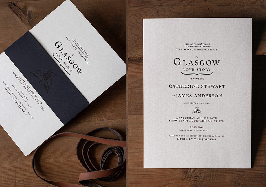 Letterpress Wedding Invitations