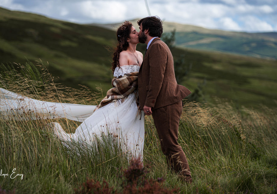 Wedding and elopement photographer in Central Scotland