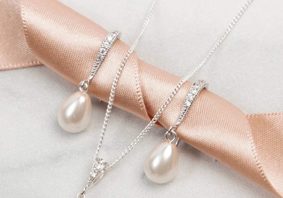Bridal Pearl Jewellery set