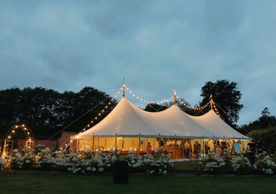 Marquee wedding, Perthshire's exclusive use Wedding Venue