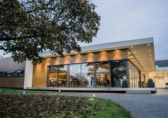 Exterior view of Carlton Hotel in Prestwick