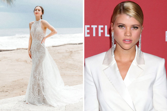 Sela gown from Wtoo by Watters and Sofia Richie