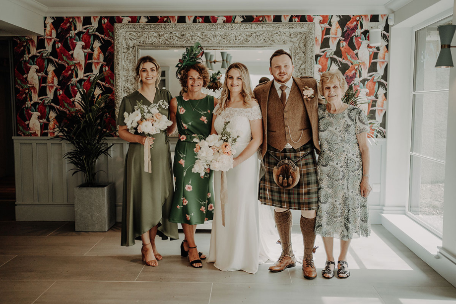 Wedding Party Group Photo