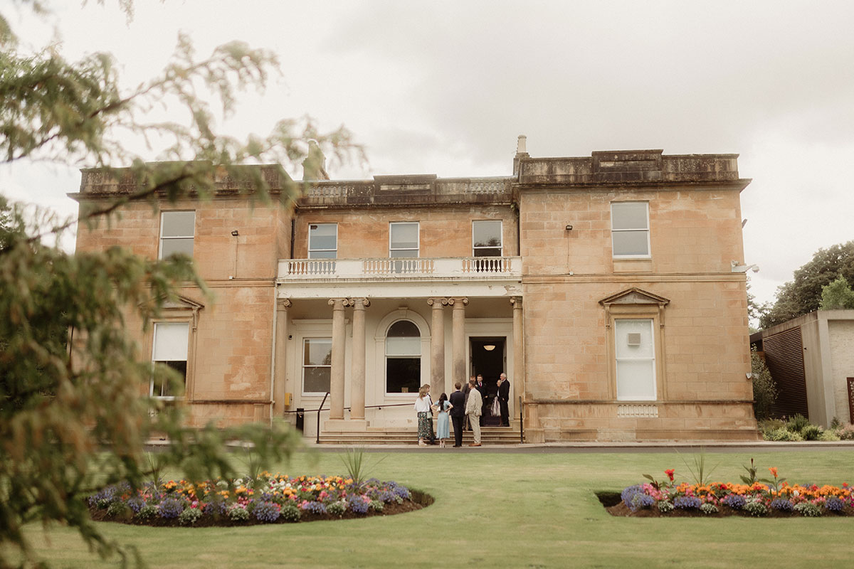 Outside shot of Kilmardinny House