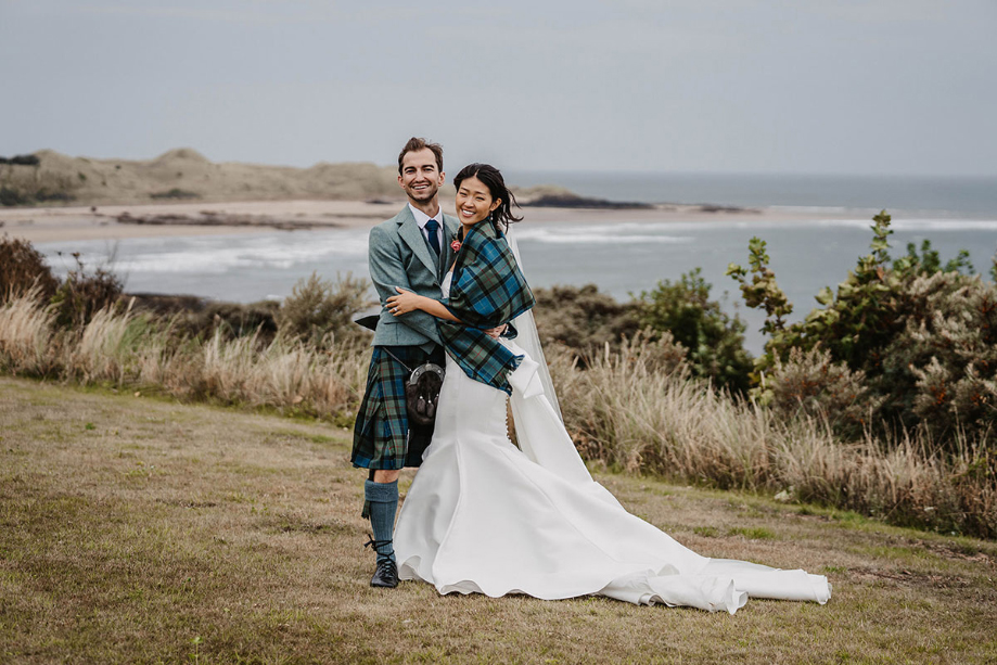 bridesmaid dresses scotland A Sequin Wedding Dress by Eliza Jane Howell for a Mint Green Country House Wedding