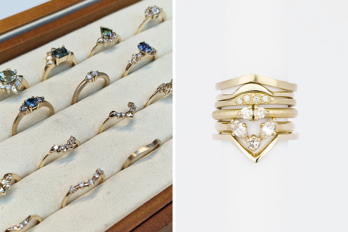 Rings by Jane Harrison Jewellery