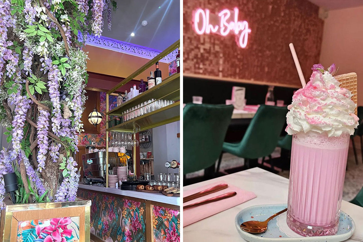 Interior of Derby Lane and Laila Edinburgh