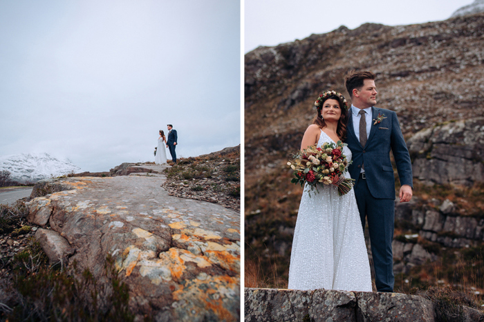 Couple portraits in the Scottish Highlands