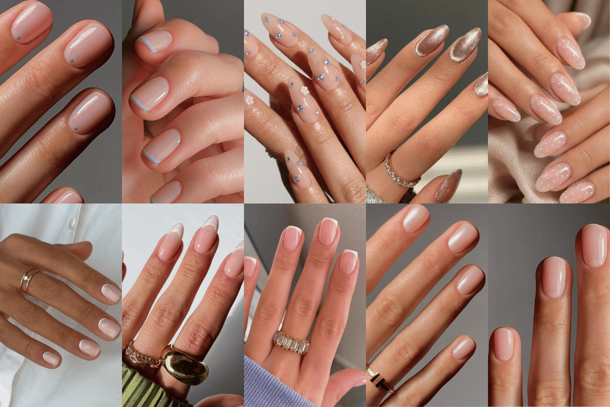 Header image of 10 bridal nail trends