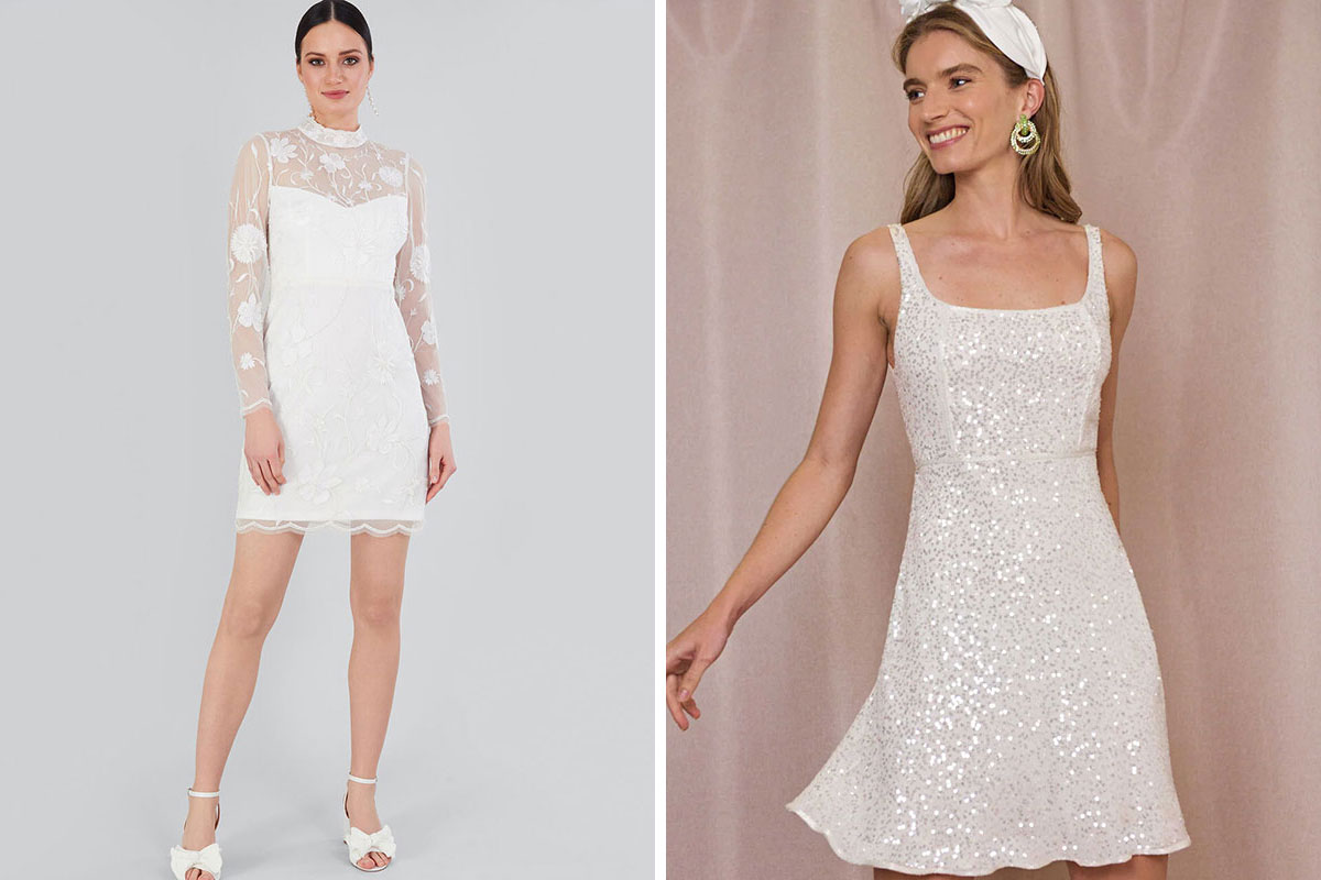 sophie habboo short wedding dress Short wedding dresses you need to see l Megan Therese