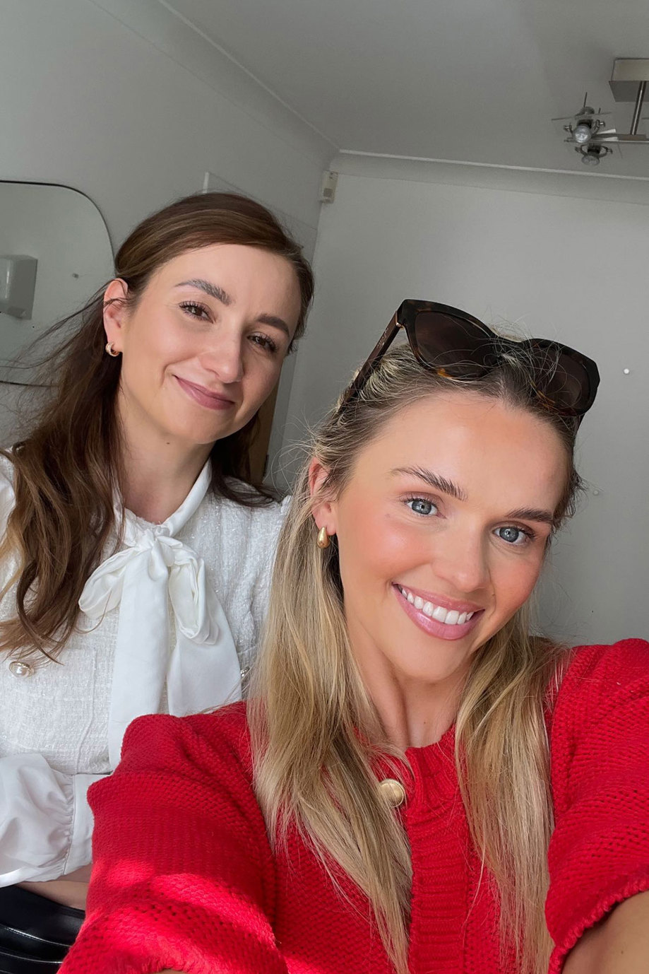 Antonia Healy and Jolanta Gallacher posing for a selfie