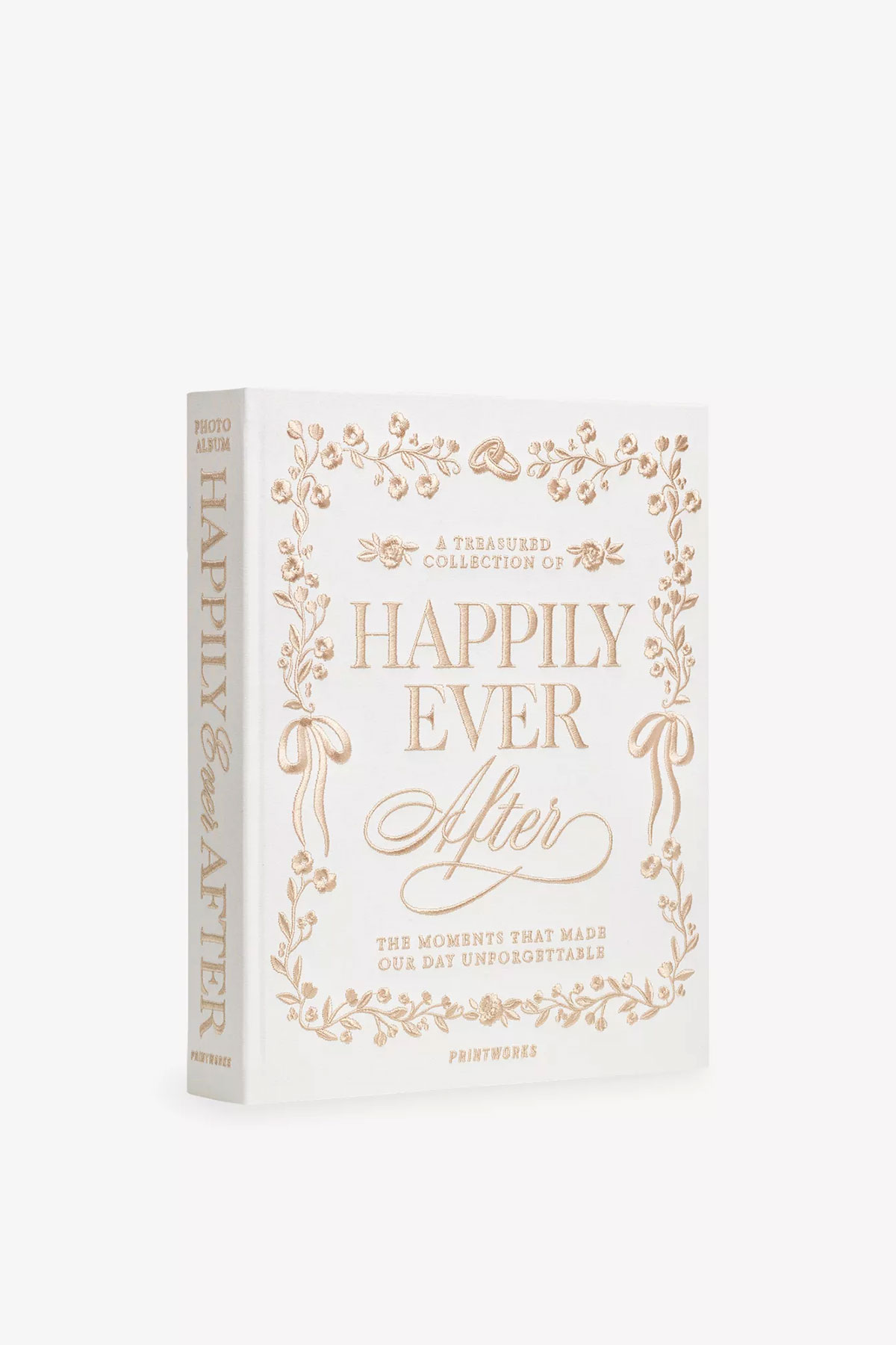 Printworks Happily Ever After wedding photo album, a thoughtful keepsake gift for newlyweds to store their favourite memories