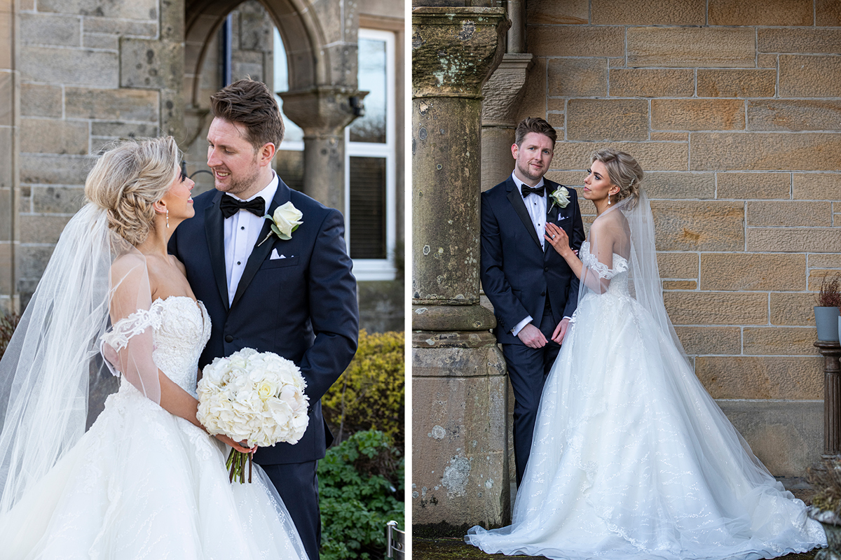 A Bride And Groom Portrait Photographs