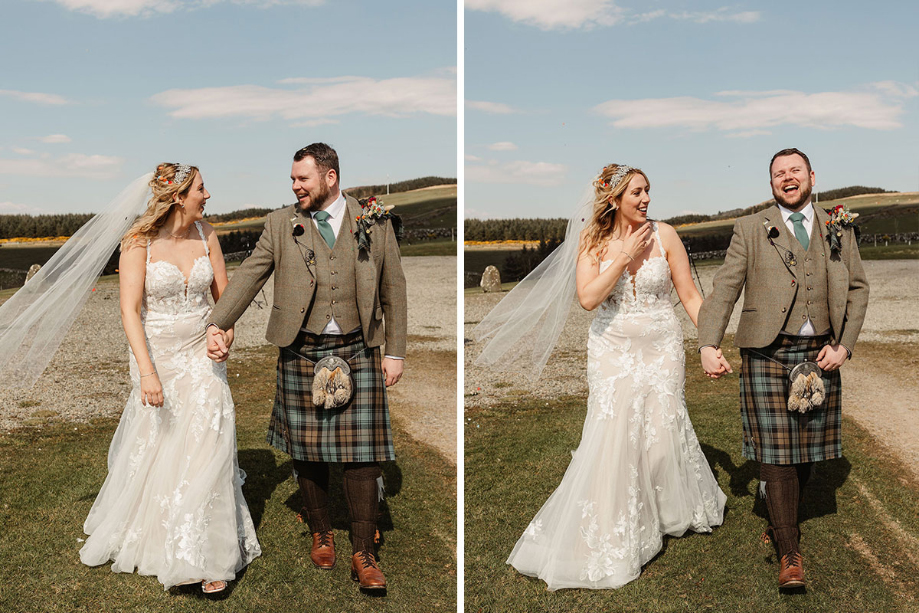 Outdoor couple portraits