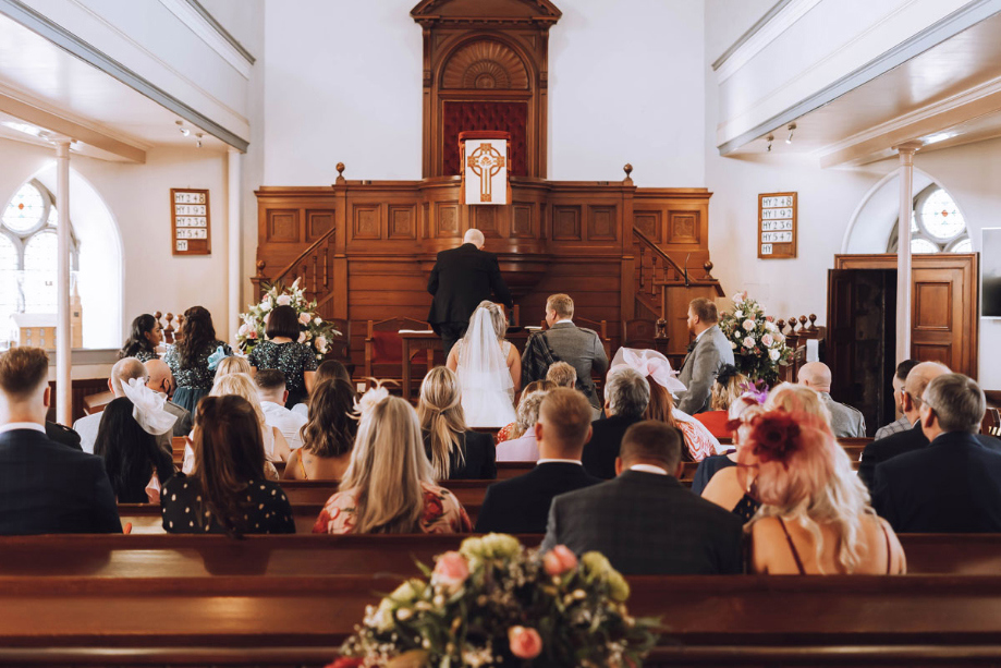 A Wedding Ceremony In Eaglesham Parish Church