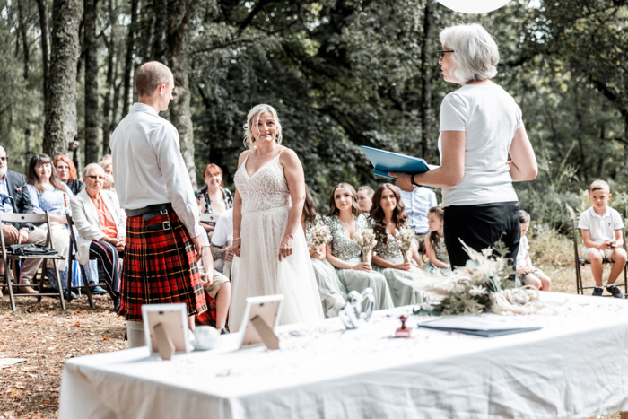Comrie Croft Eco Friendly Wedding Ceremony