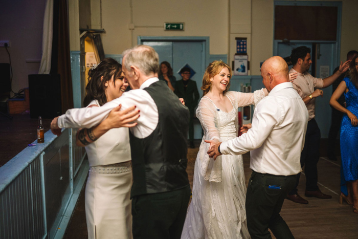 Wedding Reception Dancing At Portpatrick Village Hall