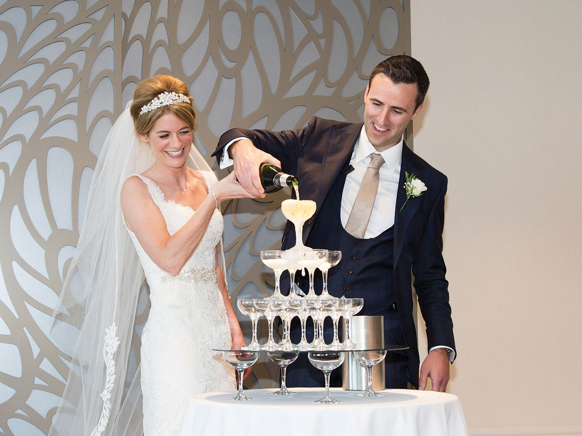 Pink decor and blue skies on the Ayrshire coast at Firth Pavilion