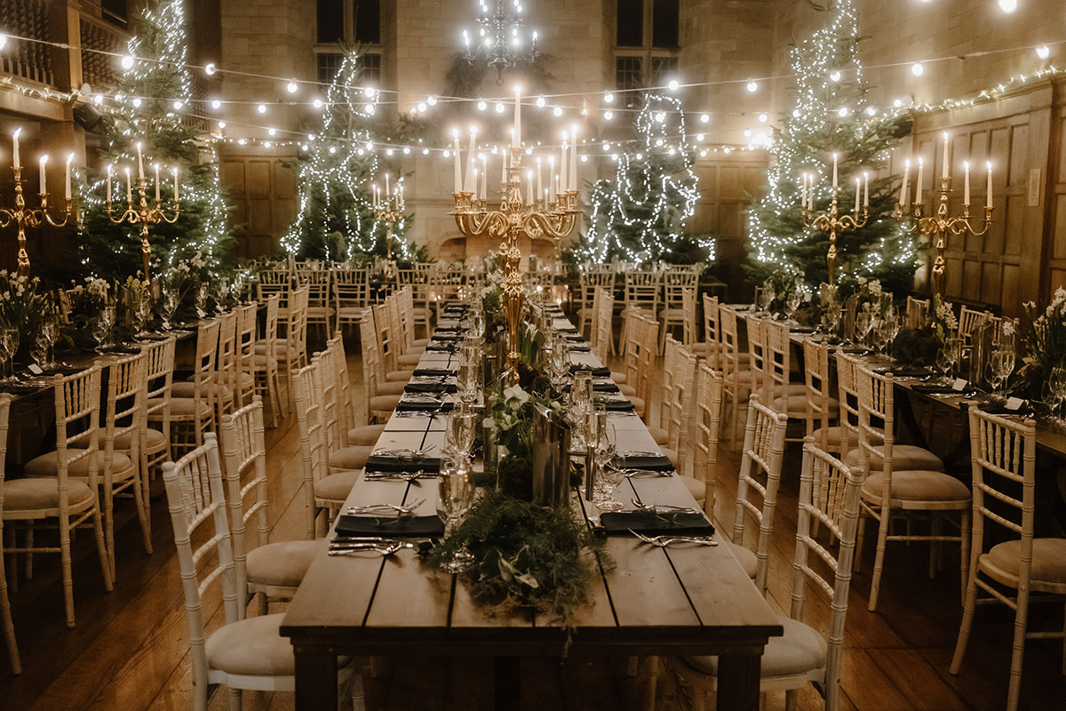 Atmospheric And Cosy Christmas Wedding At Achnagairn Castle Atmospheric And Cosy Christmas Wedding At Achnagairn Castle