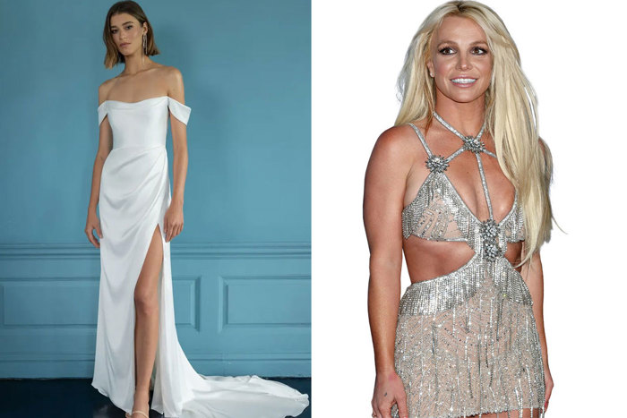 Vivianna gown by Jenny Yoo from Unbridaled Boutique and Britney Spears 