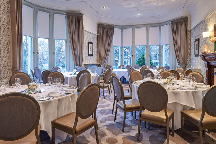 Glenlivet Suite Set For A Wedding Dinner at Hotel du Vin Glasgow