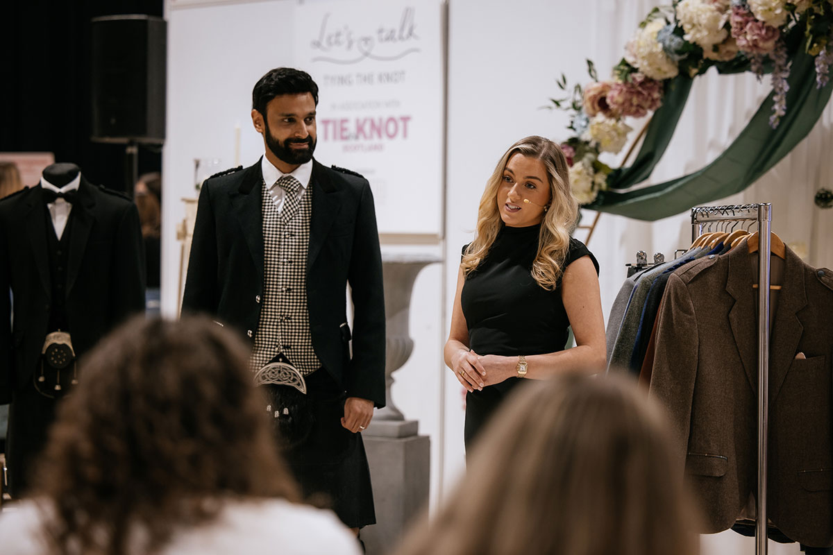 Kilts4U wedding menswear talk Scottish Wedding Show