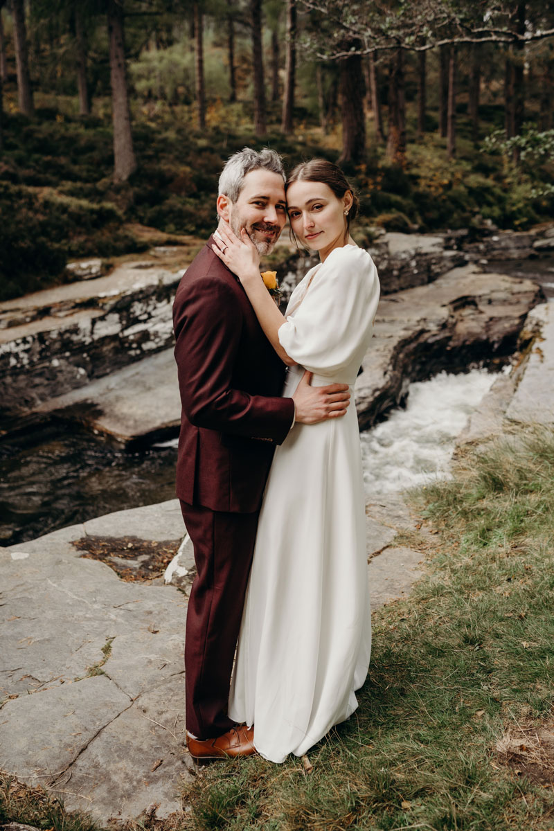Mar Lodge Wedding Photo River Quoich