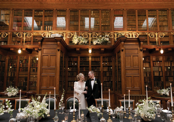 Couple portraits in Royal College Of Physicians Edinburgh