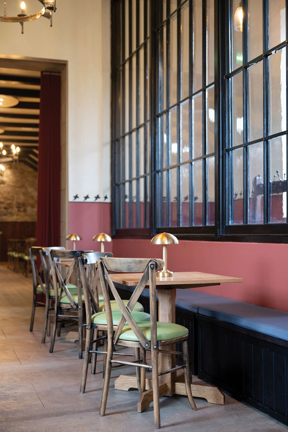 Interior of the Pump House Bar at Rosebery Steading