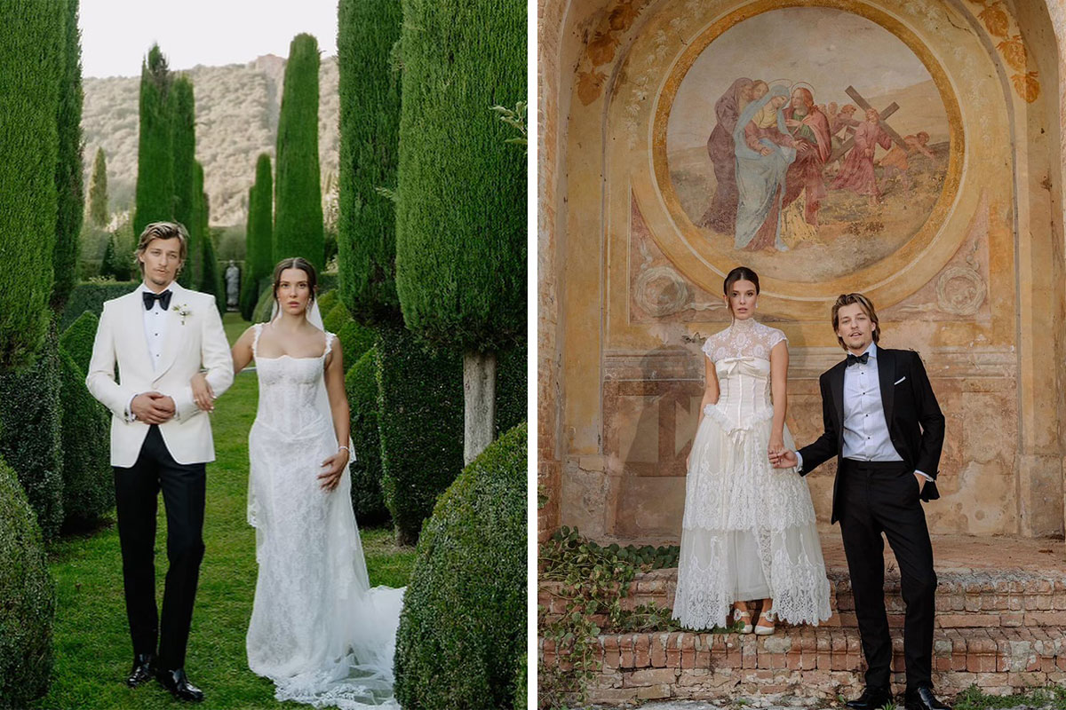 Millie Bobby Brown and Jake Bongiovi's wedding in Tuscany