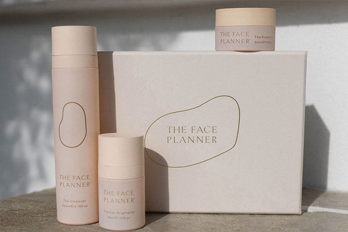 The Face Planner skincare products 