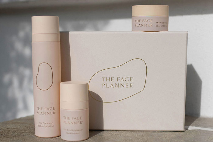 The Face Planner skincare products