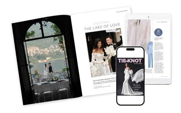 tie the knot scotland magazine cover issue 99 december to january