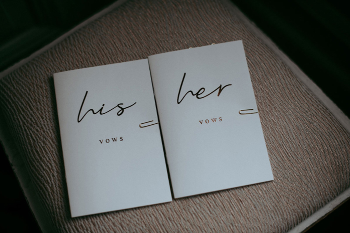 His and hers vows