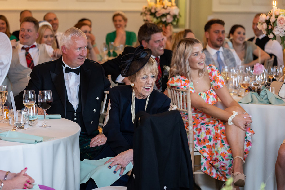 Guests listen to speeches