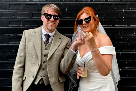 Couple Leith Arches