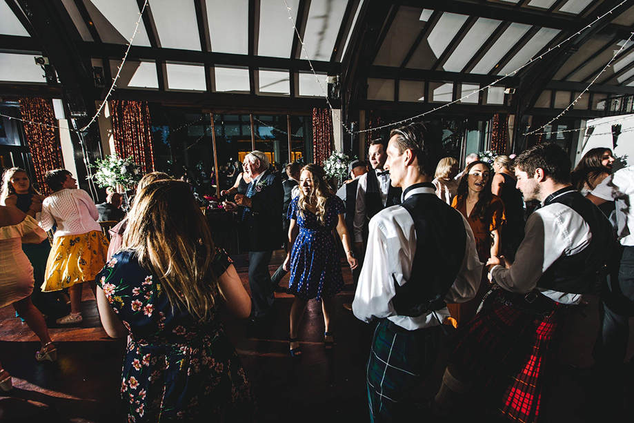 Crowd for Real Easy Wedding Band, booked with Scotland's most trusted entertainment experts, Hireaband