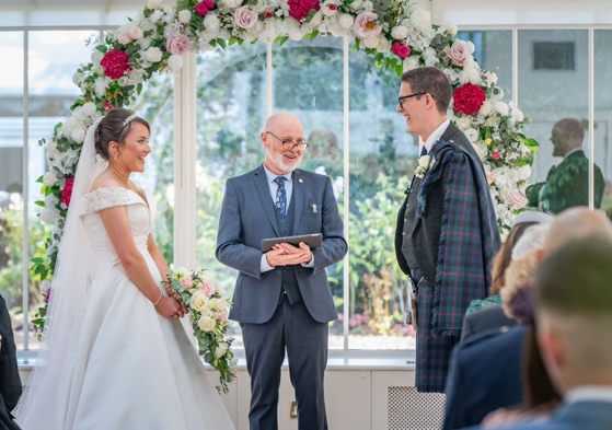 An experienced Humanist Society Scotland celebrant who has conducted hundreds of ceremonies, each one crafted individually with my couples to meet their needs and delivered with care, confidence and humour. Let me help you create your perfect ceremony!