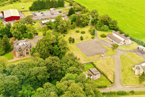 View from above of Geilsland Estate.