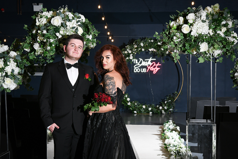 Wedding photoshoot at Geilsland Estate with decor by Enlighten My Day and models Greg Russell and Morgan Thom from Devotion Weddings.