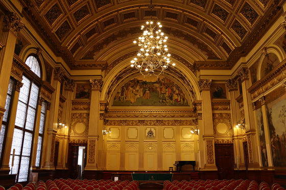 The Banqueting Hall in Glasgow's historic City Chambers - the perfect location for your wedding ceremony.
