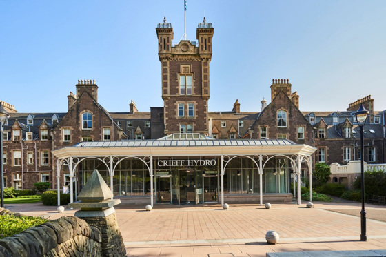 Crieff Hydro main entrance