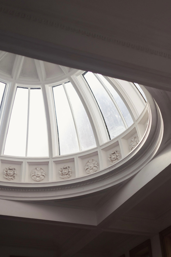 Detail shot of one of The Collector's Hall's heritage domes.